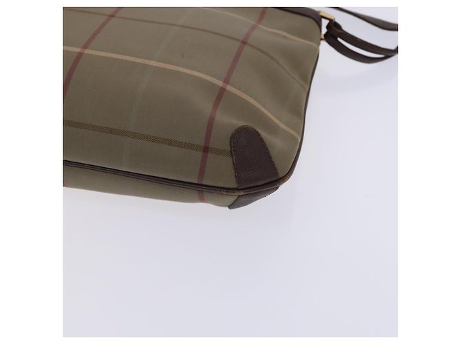 Autre Marque Borsa a Spalla Burberrys Nova Check in Tela Beige Auth bs23892 - vista 9