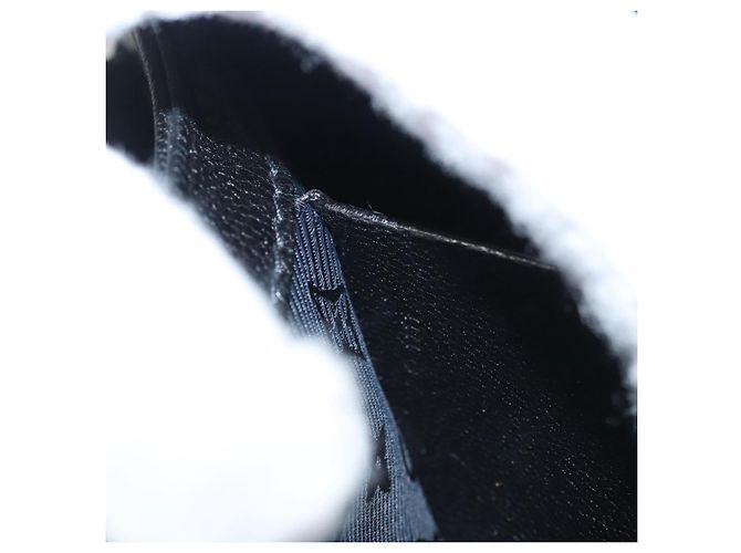 LOUIS VUITTON Borsa a Spalla Avant Garde in Pelle Scamosciata Nera M97093 LV Auth BA550S Nero - vista 11