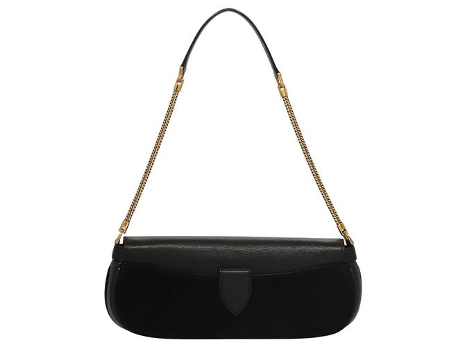 LOUIS VUITTON Borsa a Spalla Avant Garde in Pelle Scamosciata Nera M97093 LV Auth BA550S Nero - vista 2