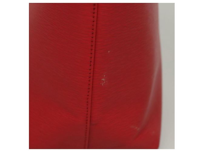 Chloé Borsa a spalla in pelle rossa e oro Chloe Chain Auth EC882 Rosso D'oro - vista 4