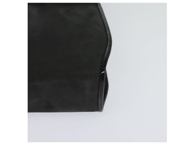 Borsa a Spalla Salvatore Ferragamo in Camoscio Grigio Auth BA862 Marrone - vista 16