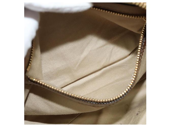 Chloé Borsa a mano in pelle Chloe 2 vie marrone oro Auth BA1004 D'oro - vista 22