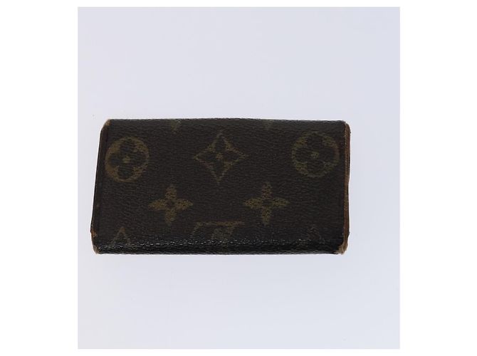 LOUIS VUITTON Monogram Epi Key Case 4Set Noir LV Auth BA641 Black - view 20