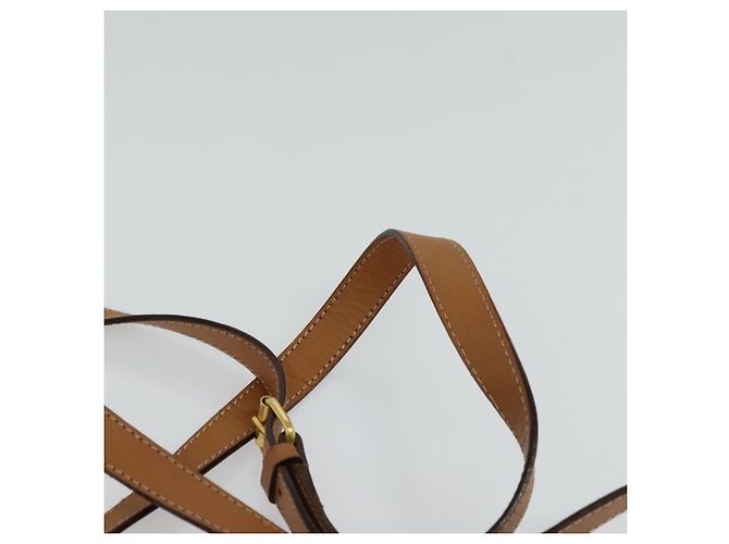 Céline CELINE Macadam Canvas Umhängetasche, PVC-Leder, braun, gold, authentisch, EC933 Golden - Ansicht 14