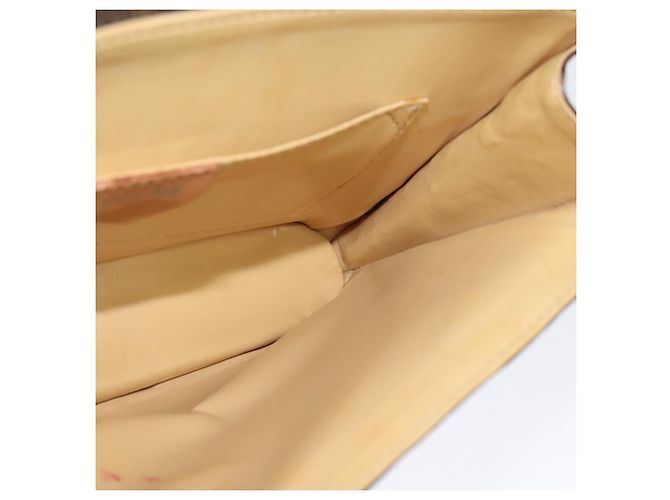 Céline CELINE Macadam Canvas Umhängetasche, PVC-Leder, braun, gold, authentisch, EC933 Golden - Ansicht 19