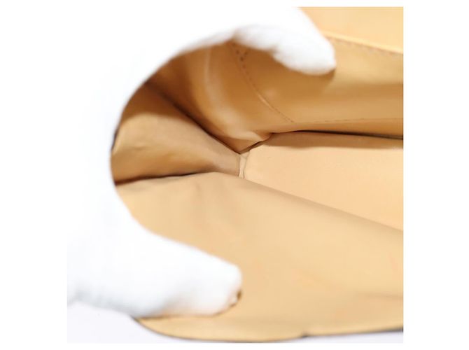 Céline CELINE Macadam Canvas Umhängetasche, PVC-Leder, braun, gold, authentisch, EC933 Golden - Ansicht 20