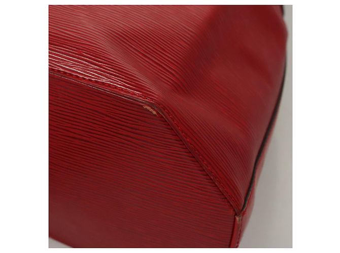 LOUIS VUITTON Epi Sac Depaule PM Borsa a Spalla Rossa M80207 LV Auth sw221 Rosso - vista 10