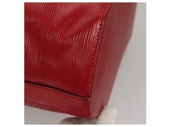 LOUIS VUITTON Epi Sac Depaule PM Borsa a Spalla Rossa M80207 LV Auth sw221 Rosso - vista 14