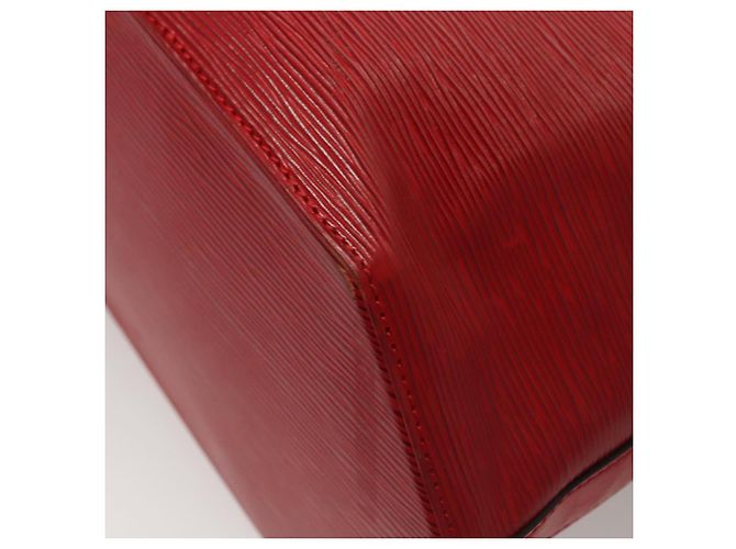 LOUIS VUITTON Epi Sac Depaule PM Borsa a Spalla Rossa M80207 LV Auth sw221 Rosso - vista 16