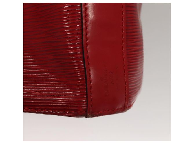 LOUIS VUITTON Epi Sac Depaule PM Borsa a Spalla Rossa M80207 LV Auth sw221 Rosso - vista 17