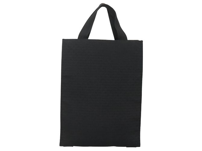 Borsa tote in tela nera Christian Dior Auth bs24155 Nero - vista 2