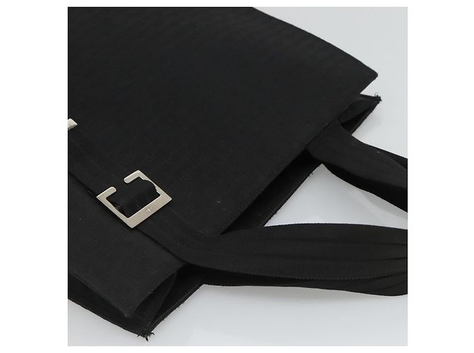 Borsa tote in tela nera Christian Dior Auth bs24155 Nero - vista 6