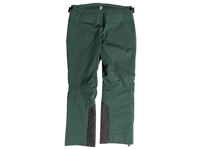 Pantaloni da sci Moncler verdi Verde - vista 2