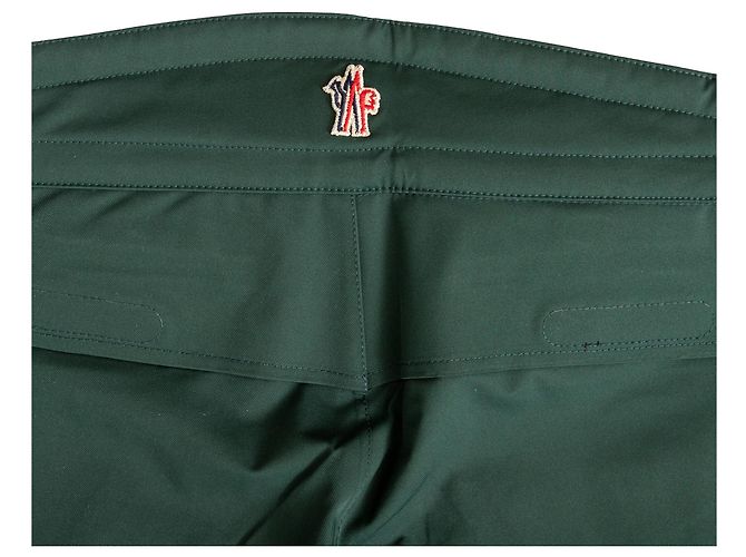 Pantaloni da sci Moncler verdi Verde - vista 4