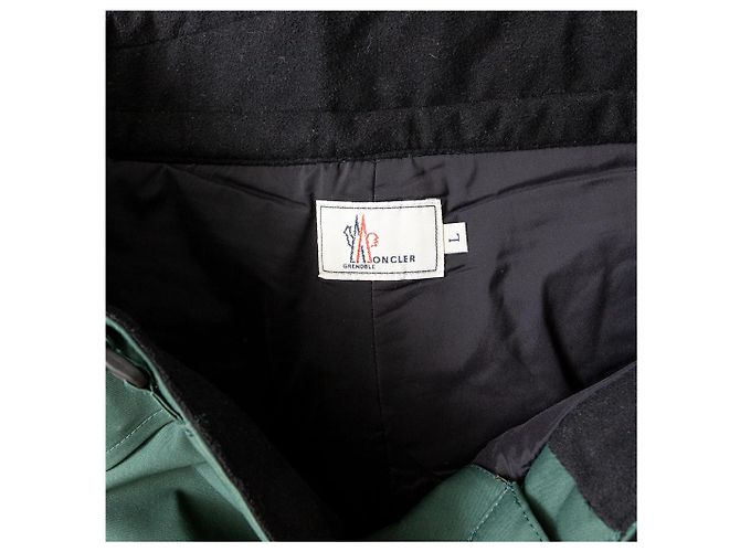 Pantaloni da sci Moncler verdi Verde - vista 7