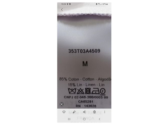 T-shirt Christian Dior Mumbai Edition Bianca e Viola Viola scuro - vista 4