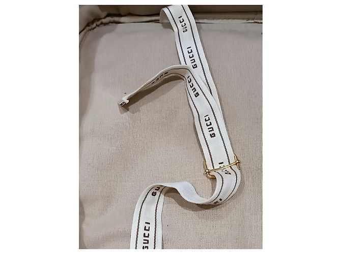 Valigia Gucci Micro GG Marrone Pelle e Tela - vista 18