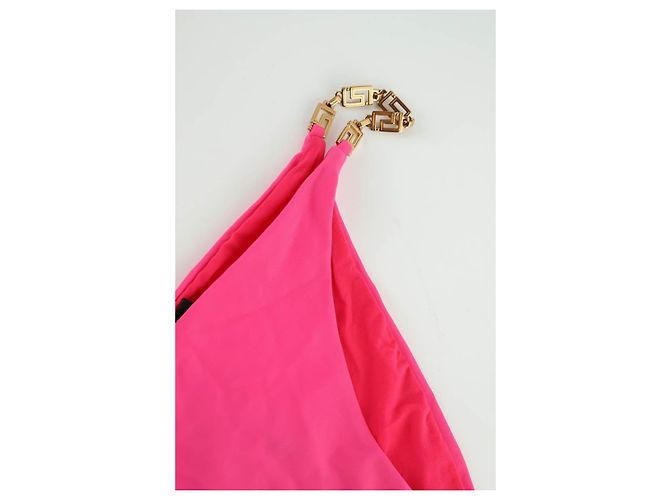 Versace Fato de banho rosa - vista 3