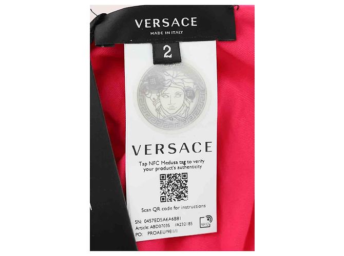 Versace Fato de banho rosa - vista 6