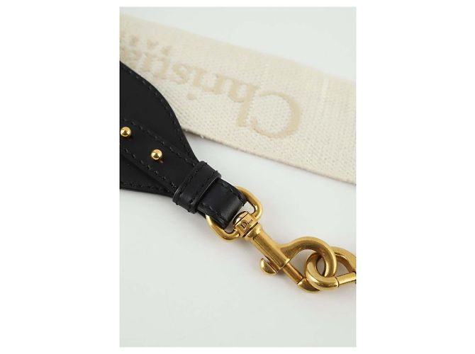 Dior Beige leather shoulder strap - view 3