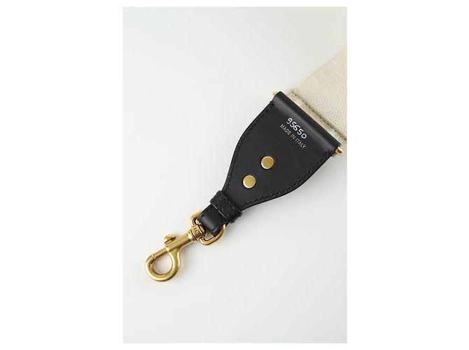Dior Beige leather shoulder strap - view 7