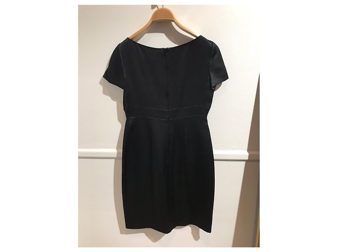 PRADA Kleid T.International L Seide Schwarz - Ansicht 3