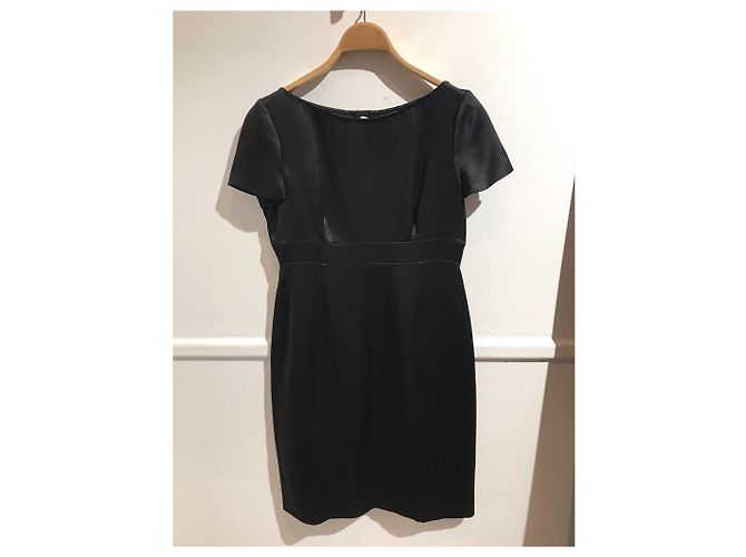 PRADA Kleid T.International L Seide Schwarz - Ansicht 4