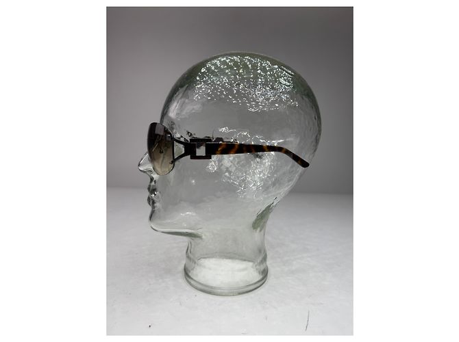 Vintage Loewe Madrid übergroße rahmenlose Brille Braun - Ansicht 12