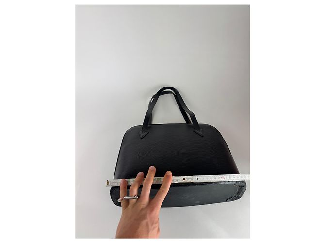 Vintage Louis Vuitton ALMA PM EPI Leder Tasche Schwarz - Ansicht 11