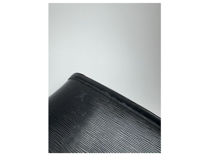 Vintage Louis Vuitton ALMA PM EPI Leder Tasche Schwarz - Ansicht 14