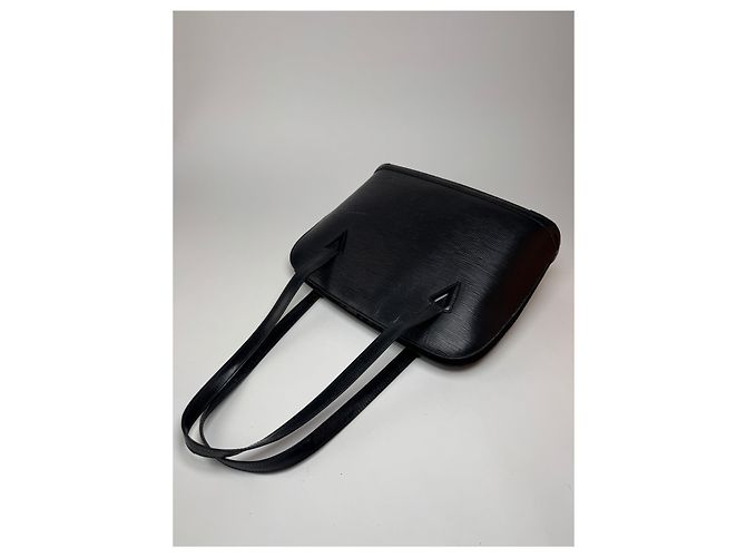 Vintage Louis Vuitton ALMA PM EPI Leder Tasche Schwarz - Ansicht 9