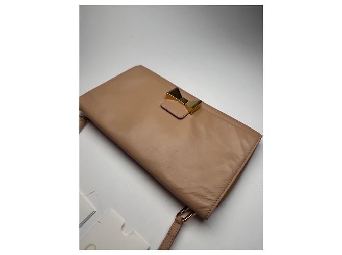 Paddington Chloé Vintage Chloe Leder Schultertasche Rose Beige - Ansicht 11