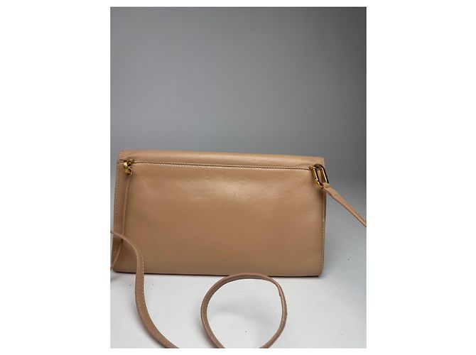 Paddington Chloé Vintage Chloe Leder Schultertasche Rose Beige - Ansicht 4