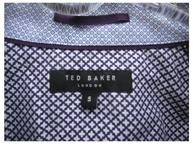 Ted Baker Hemd Blau Baumwolle S - Ansicht 3