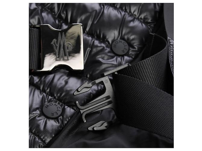 Moncler Grenoble Fiou Daunenjacke Schwarz - Ansicht 11