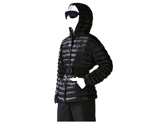 Moncler Grenoble Fiou Daunenjacke Schwarz - Ansicht 3