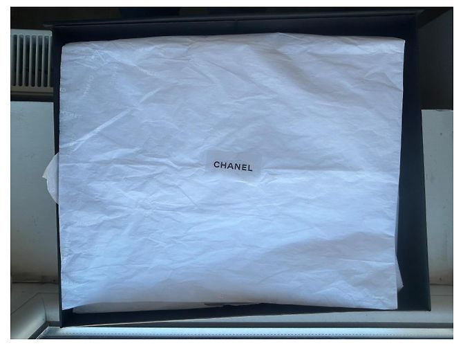 Timeless Chanel Classic 11.12 Borsa a mano in pelle acquamarina Verde chiaro - vista 10