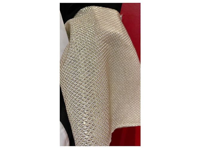 Autre Marque Pantaloncini Silvian Heach Neri e Oro in Poliestere Nero D'oro - vista 4