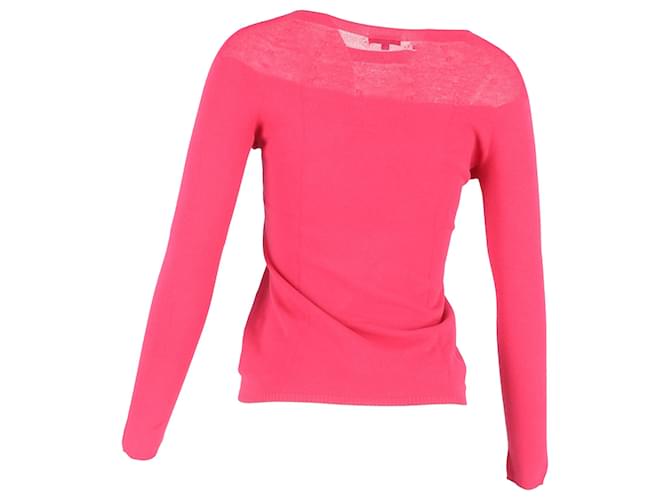 Escada-Pullover aus rosa Wolle Braun Pink - Ansicht 3