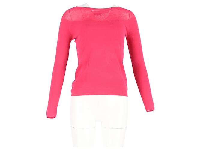 Escada-Pullover aus rosa Wolle Braun Pink - Ansicht 4