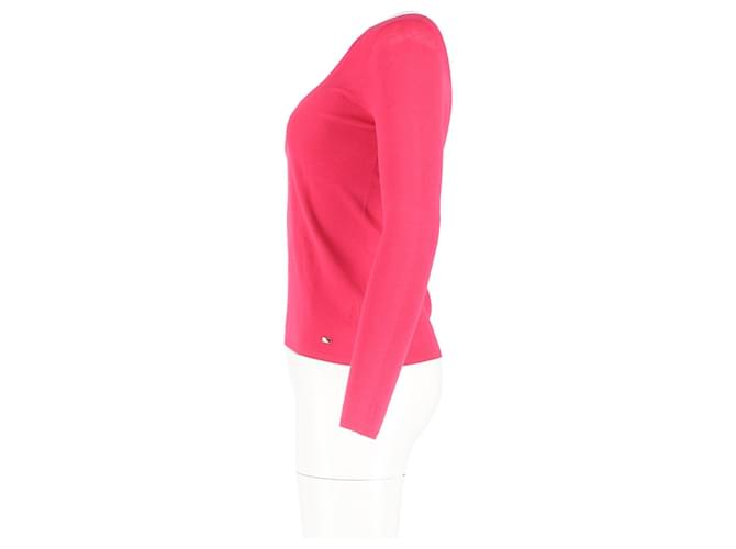 Escada-Pullover aus rosa Wolle Braun Pink - Ansicht 5