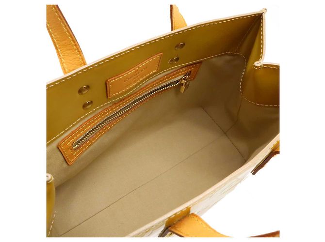 Borsa Tote Reade PM Vernis Louis Vuitton M91144 Marrone Beige - vista 5