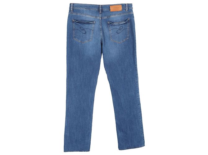 Jeans de pierna recta en denim azul de Escada Sport Azul claro - vista 2