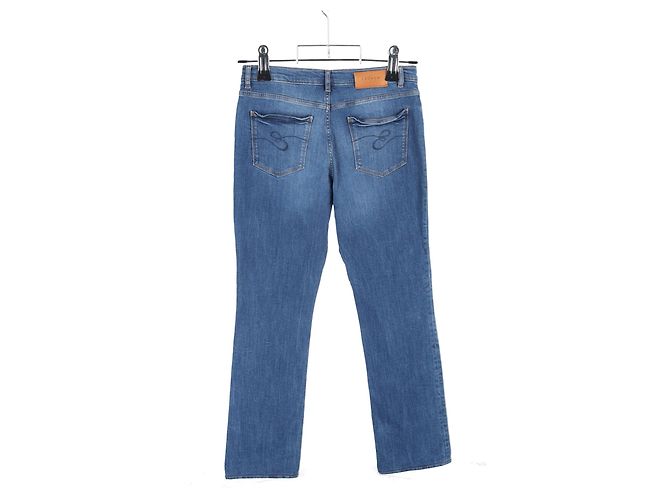 Jeans de pierna recta en denim azul de Escada Sport Azul claro - vista 5