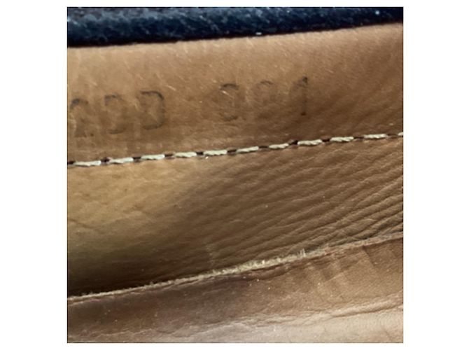 Mocassini Penny Driver in Suede Marrone con Logo Prada Rosso - vista 8