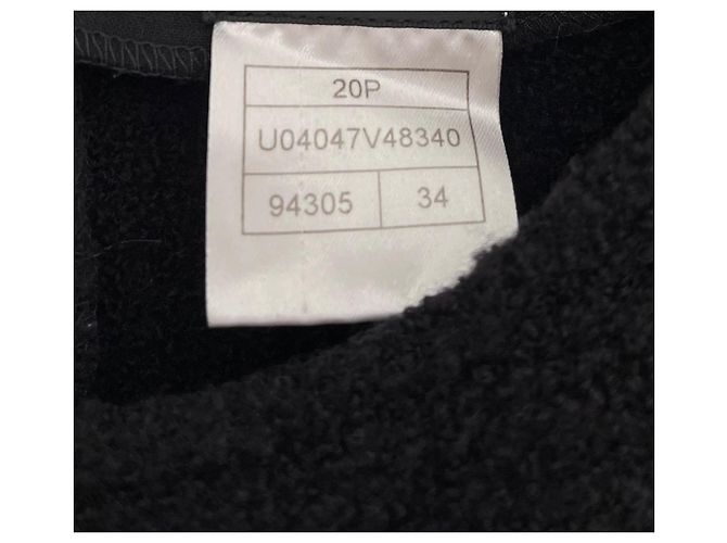 Cambon Top de Chanel en tweed negro - vista 4