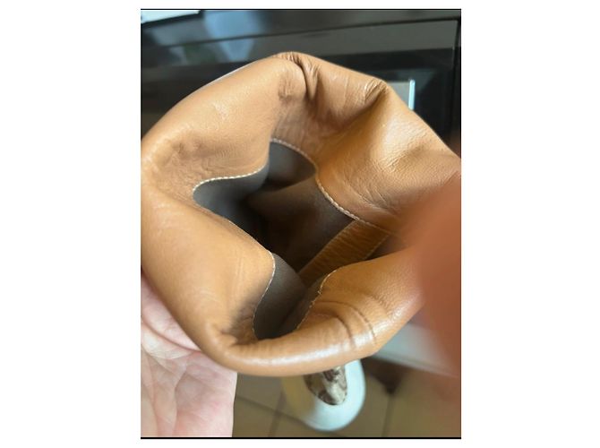 Botas Gucci de piel beige - vista 4