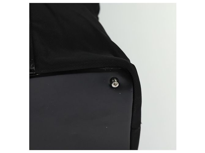 Sac à main en nylon noir GUCCI Bamboo 002 2854 0412 5 Auth EC436 - vue 16