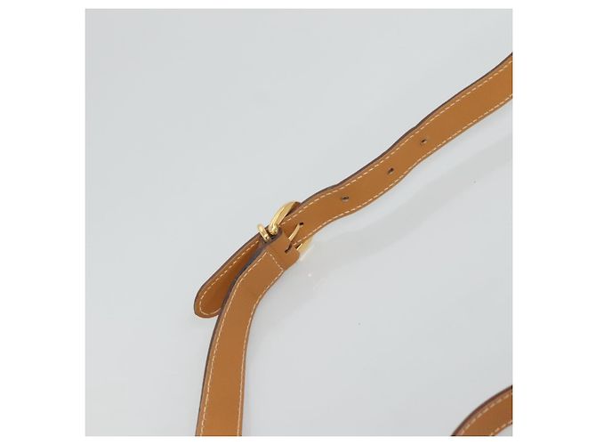 Gucci Borsa a spalla Micro GG Supreme in PVC marrone oro 001 116 0915 Auth BA991 D'oro - vista 8