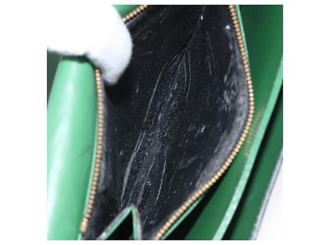 LOUIS VUITTON Epi Free Run Borsa a Spalla Verde Nero M52414 LV Auth sw178 - vista 11